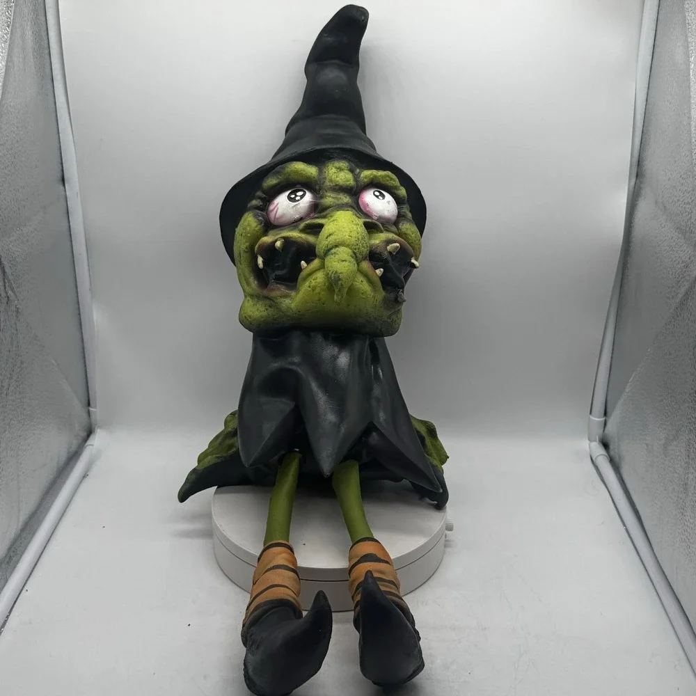 Halloween Rubber Hanging Witch 21